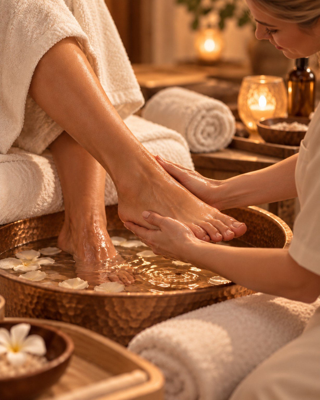 Visuel d’illustration : soin relaxant des pieds